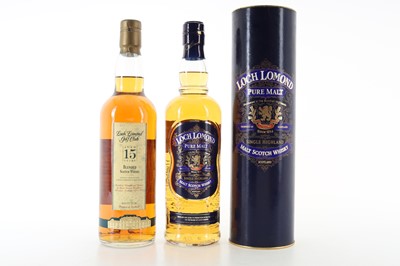 Lot 499 - LOCH LOMOND PURE MALT AND LOCH LOMOND GOLF CLUB 15 YEAR OLD