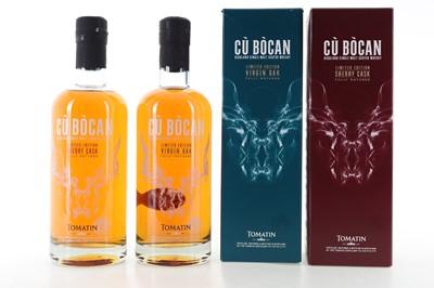 Lot 520 - TOMATIN CU BOCAN SHERRY CASK EDITION AND VIRGIN OAK EDITION