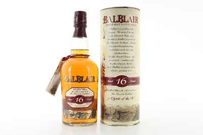 Lot 526 - BALBLAIR 16 YEAR OLD