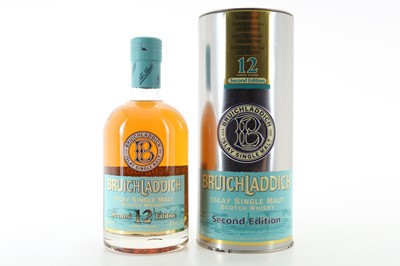 Lot 528 - BRUICHLADDICH 12 YEAR OLD SECOND EDITION