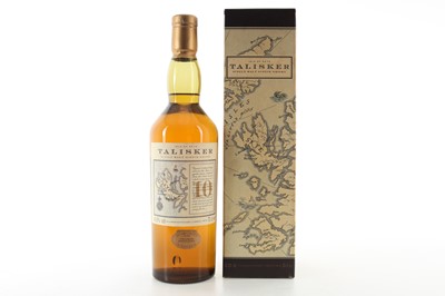 Lot 511 - TALISKER 10 YEAR OLD MAP LABEL