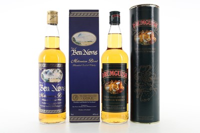 Lot 553 - DEW OF BEN NEVIS MILLENNIUM BLEND AND DRUMGUISH