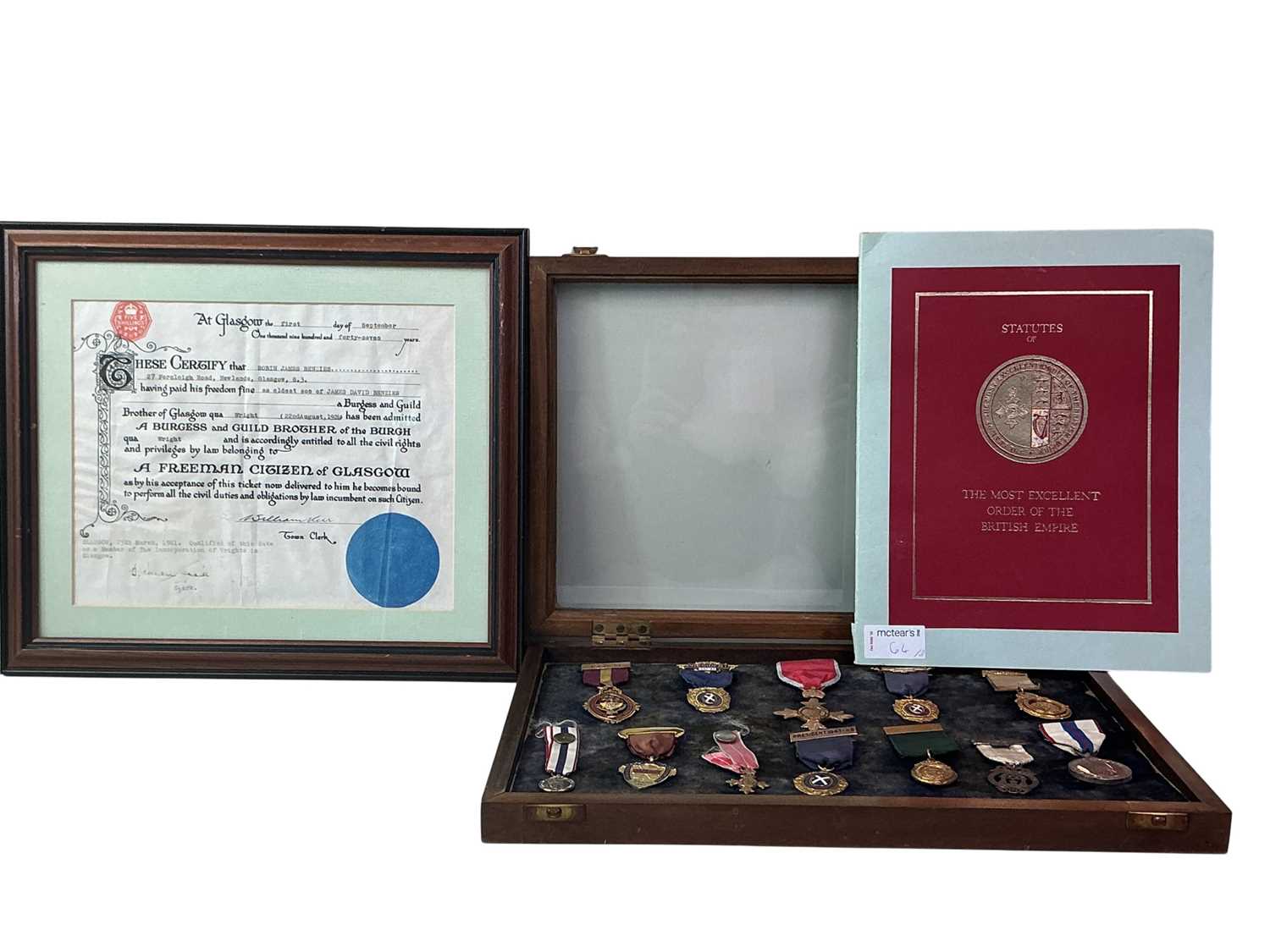 Lot 64 - COLLECTION OF CIVIL AND TRADES MEDALS