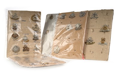 Lot 153 - COLLECTION OF MILITARY CAP BADGES