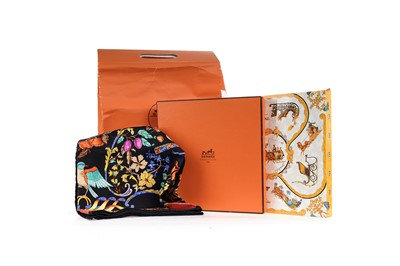 Lot 594 - HERMES CARRE SILK SCARF