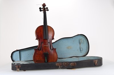 Lot 981 - FRENCH VIOLIN WITH BOW