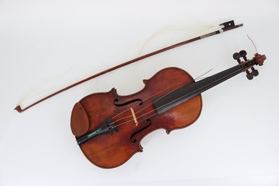 Lot 981 - FRENCH VIOLIN WITH BOW