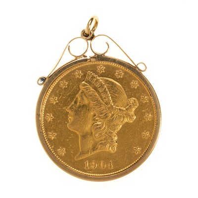 Lot 50 - GOLD TWENTY DOLLAR COIN