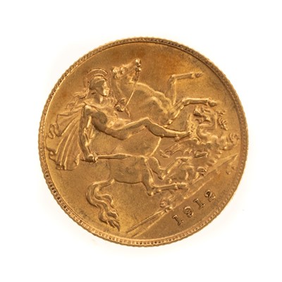 Lot 57 - GEORGE V GOLD HALF SOVEREIGN