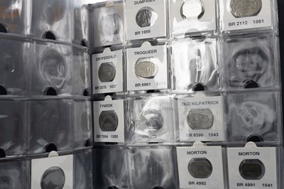 Lot 70 - COLLECTION OF CHIEFLY 19TH CENTURY SCOTTISH COMMUNION TOKENS