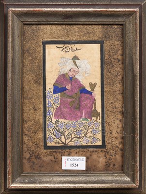 Lot 1524 - PERSIAN/ISLAMIC FIGURAL STUDY