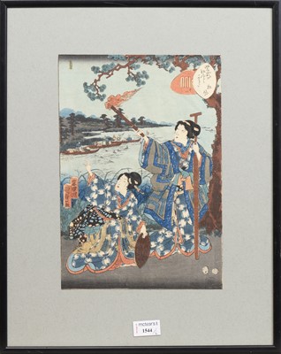 Lot 1544 - FOUR JAPANESE WOODBLOCK PRINTS