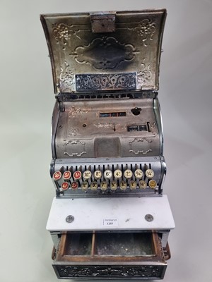 Lot 1255 - VICTORIAN NATIONAL CASH REGISTER