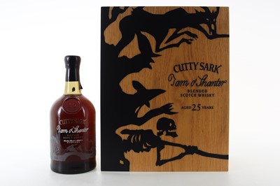 Lot 597 - CUTTY SARK 25 YEAR OLD TAM O'SHANTER