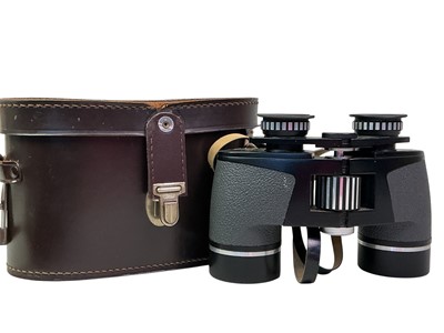 Lot 33 - TWO PAIR OF FIELD GLASSES