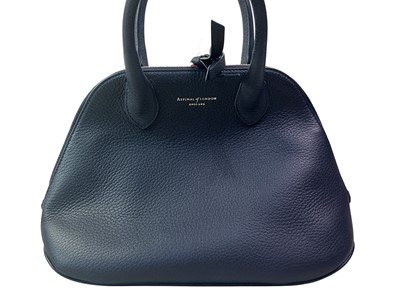 Lot 605 - ASPINAL OF LONDON MARGOT PEBBLE HANDBAG