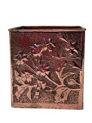Lot 116 - ARTS & CRAFTS COPPER PLANTER