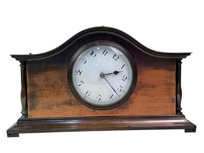 Lot 67 - THREE EDWARDIAN MANTEL CLOCKS