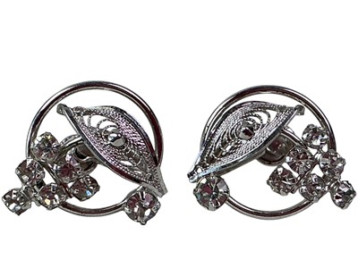 Lot 52 - ELEVEN PAIRS OF SILVER EARRINGS