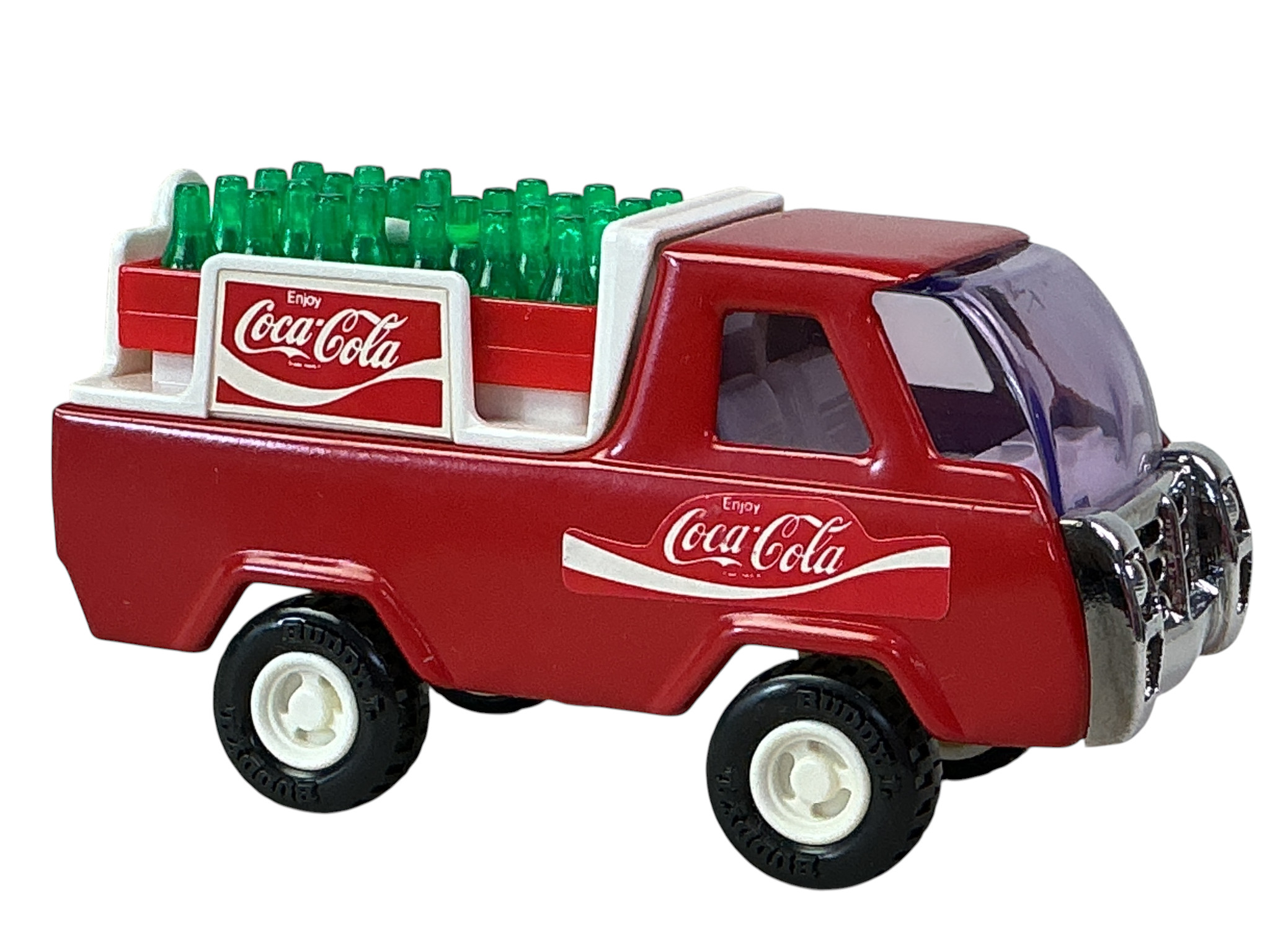 Lot 123 - TWO VINTAGE 'BUDDY L' COCA COLA ADVERTISING