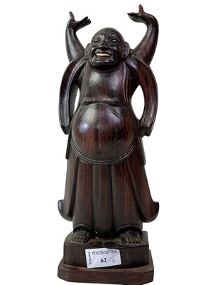 Lot 62 - THREE BUDDHA FIGURES