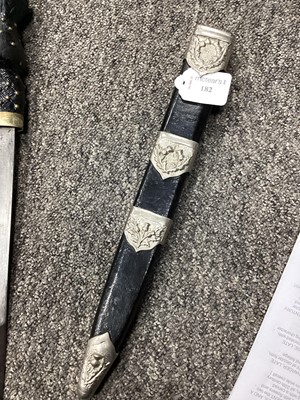 Lot 182 - 1985 BRITISH MILITARY ISSUE SCOTTISH DIRK