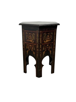 Lot 202 - EDWARDIAN SEWING TABLE