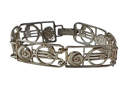 Lot 105 - COLLECTION OF SILVER JEWELLERY