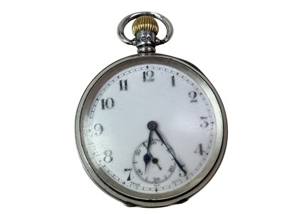 Lot 87 - SILVER POCKET WATCH