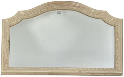 Lot 55 - REPRODUCTION OVERMANTEL MIRROR