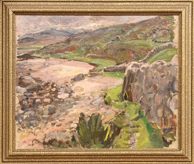 Lot 452 - * DAVID MACBETH SUTHERLAND (SCOTTISH 1883 - 1973)