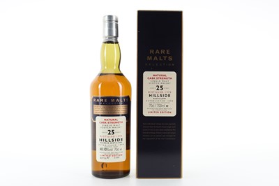 Lot 53 - HILLSIDE 1979 25 YEAR OLD RARE MALTS