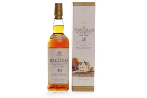 Lot 1031 - MACALLAN 10 YEARS OLD Active. Craigellachie,...