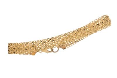 Lot 424 - MESH LINK BRACELET