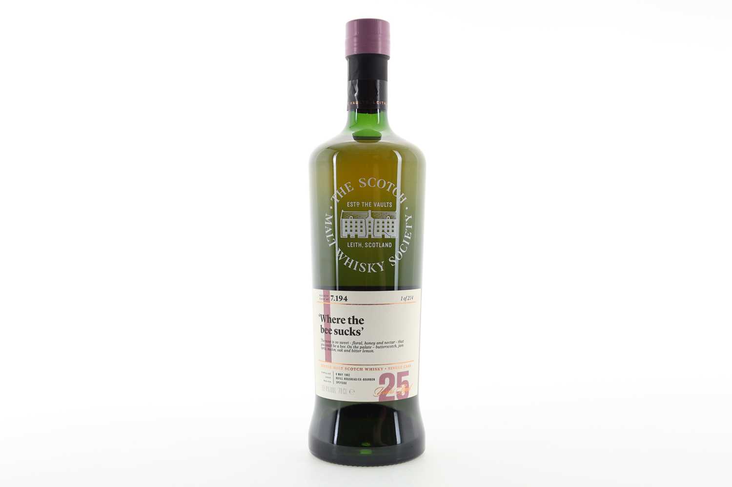 Lot 87 - SMWS 7.194 LONGMORN 1992 25 YEAR OLD