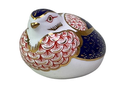 Lot 264 - TWO ROYAL CROWN DERBY PAPERWEIGHTS