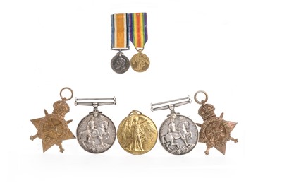 Lot 180 - MILITARY CAMPAIGN MEDAL GROUP