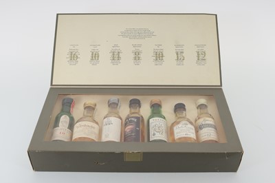 Lot 129 - CLASSIC MALTS OF SCOTLAND MINIATURE SET (7 X 5CL)