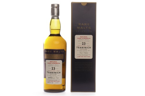 Lot 1041 - TEANINICH 1972 RARE MALTS AGED 23 YEARS Active....