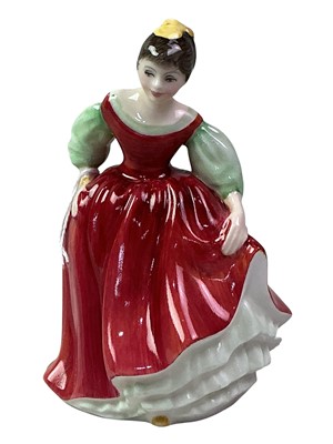 Lot 272 - GROUP OF ROYAL DOULTON AND COALPORT FIGURES