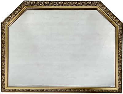 Lot 229 - MODERN GILT FRAMED WALL MIRROR