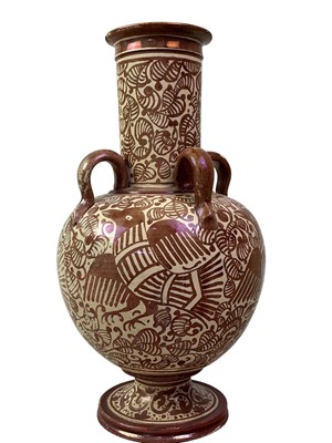 Lot 306 - COLLECTION OF HISPANO MORESQUE STYLE CERAMICS