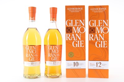 Lot 135 - GLENMORANGIE 12 YEAR OLD AND 10 YEAR OLD