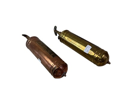 Lot 349 - TWO VICTORIAN FIRE EXTINGUISHERS