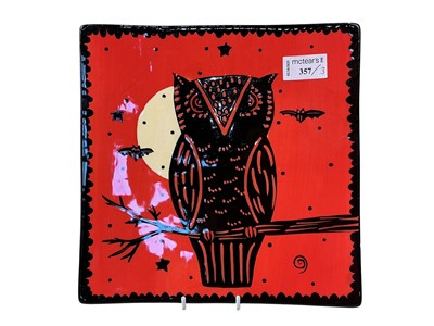 Lot 357 - PAIR OF SHARON BLOOM DISHES