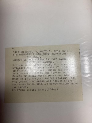 Lot 189 - GROUP OF ORIGINAL WWII PRESS PHOTOGRAPHS