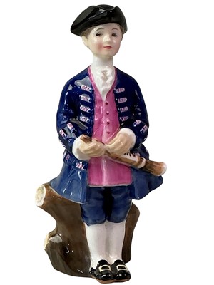 Lot 395 - ROYAL DOULTON FIGURE OF BOY FROM WILLIAMSBURG