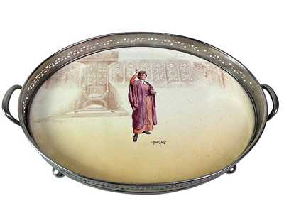 Lot 396 - ROYAL DOULTON OVAL TRAY