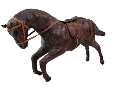 Lot 397 - PAIR OF MODEL HORSES