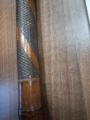 Lot 1184 - JAPANESE BAMBOO SWORD STICK